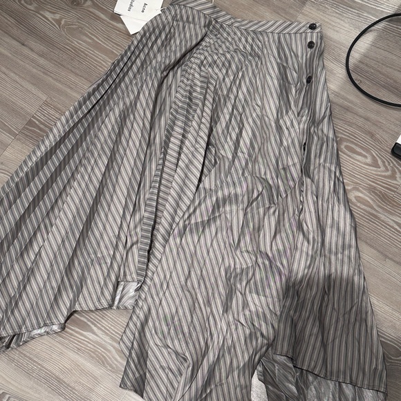 [NWT] acne studios asymmetrical pleated midi skirt - Picture 1 of 4
